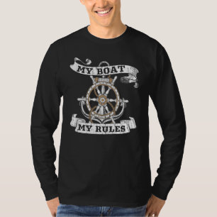 Mein Boot Meine Rules Captain Sailing Captain T-Shirt