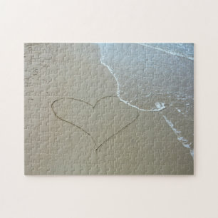 Mein Herz am Strand - Jigsaw Puzzle