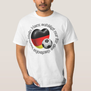 Mein herz schladt nur fur das deutsche team T-Shirt