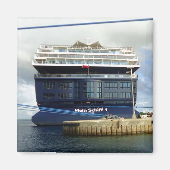 Mein Schiff 1 Stern Magnet (Front)