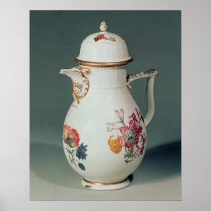 Meissen coffee pot, c.1740-50 poster