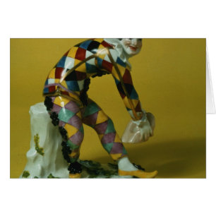 Meissen figure of Harlequin, c.1750