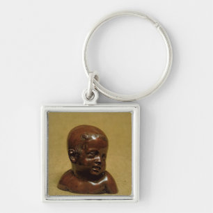 Meissen stoneware bust of a child, c.1715 key ring