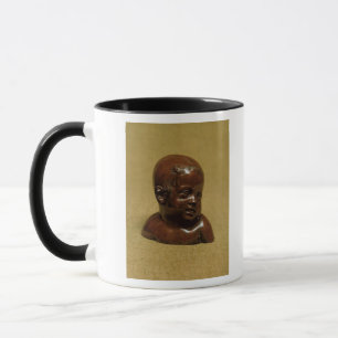 Meissen stoneware bust of a child, c.1715 mug