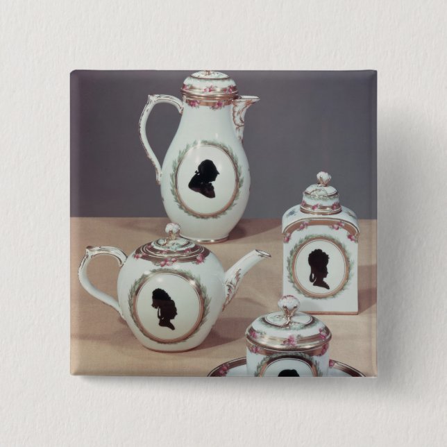 Meissen tea service 15 cm square badge (Front)