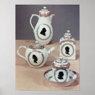 Meissen tea service poster