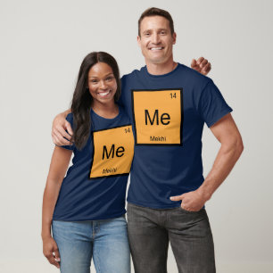 Mekhi Name Chemistry Element Periodic Table T-Shirt