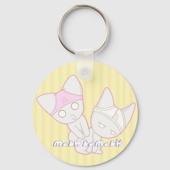 Meko and Kemeko Undies Key Ring (Front)