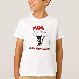 Mel MOL: MEOW OUT LOUD! Kids Basic T-Shirt