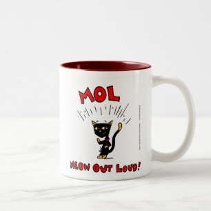Mel "MOL: MEOW OUT LOUD" Mug