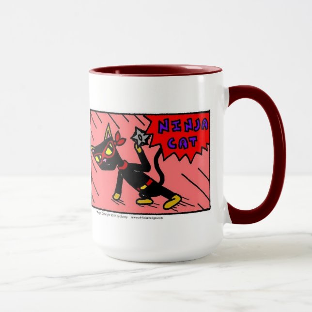 Mel NINJA CAT Mug (Right)