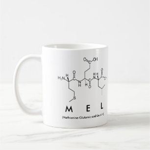 Mel peptide name mug