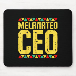 Melanated Ceo Entrepreneur African Black History M Mouse Pad