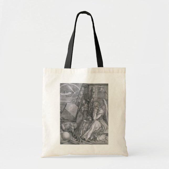 Melancholia, Albrecht Durer Tote Bag (Front)