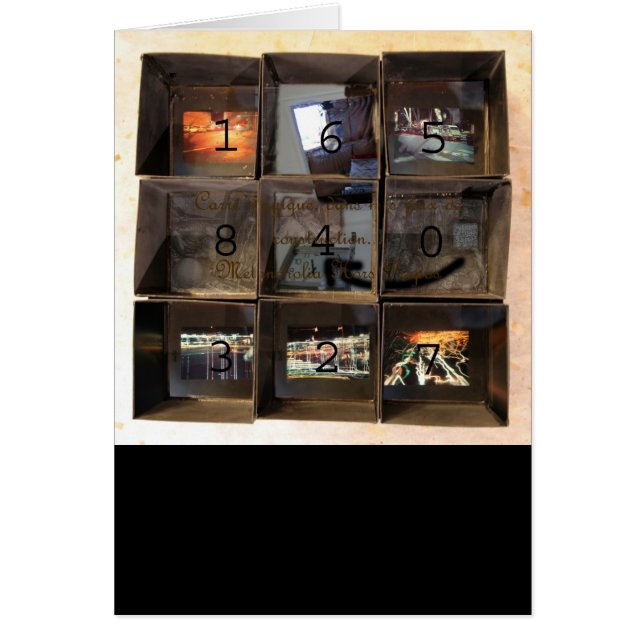 Melancholia Hors Propos by Pascale Baud Card (Front)