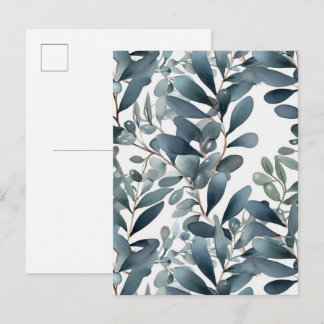 Melancholic Garden Holiday Postcard