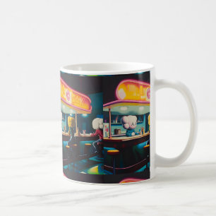 Melancholy Diner late night Coffee Mug