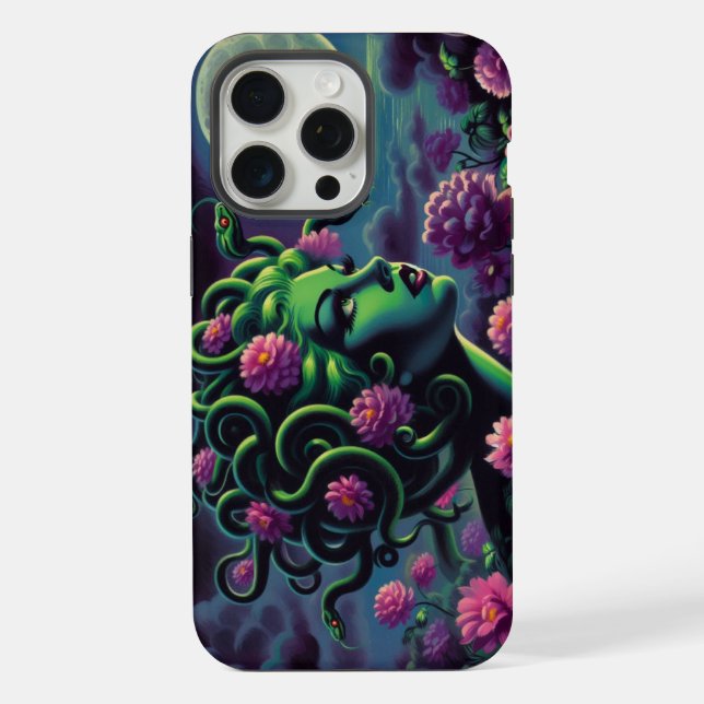 Melancholy Medusa Tough Phone Case (Back)