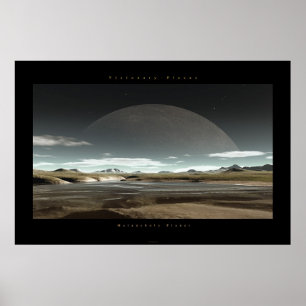 Melancholy Planet Poster