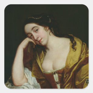 Melancholy Square Sticker