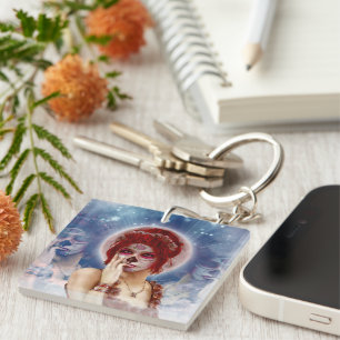 Melancholy Sugar Doll Key Ring