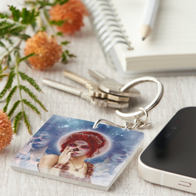 Melancholy Sugar Doll Key Ring (Front Right)