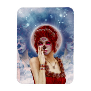 Melancholy Sugar Doll Magnet