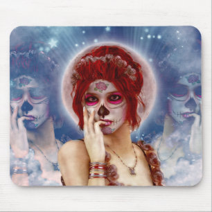 Melancholy Sugar Doll Mouse Pad