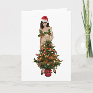 MELANIA, the christmas TRAMP Holiday Card