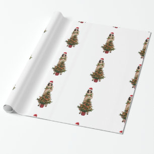 MELANIA, the christmas TRAMP Wrapping Paper