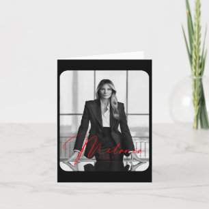 Melania Trump 2025 First Lady Inauguration Photo  Card