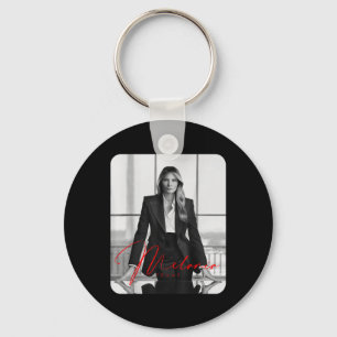 Melania Trump 2025 First Lady Inauguration Photo Key Ring