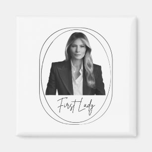 Melania Trump 2025 First Lady Inauguration Photo M Magnet