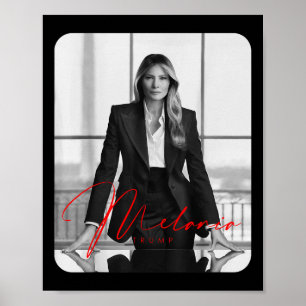 Melania Trump 2025 First Lady Inauguration Photo  Poster