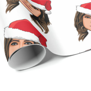 MELANIA TRUMP Christmas Wrapping Paper