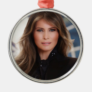 Melania Trump Official White House Photo Metal Ornament