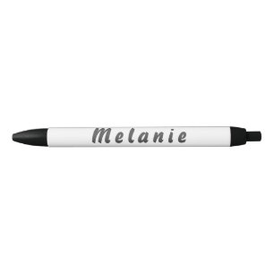 Melanie Kugelschreiber Black Ink Pen