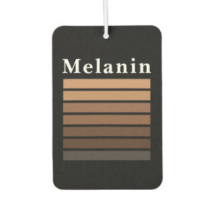 Melanin African American Black History Month Car Air Freshener