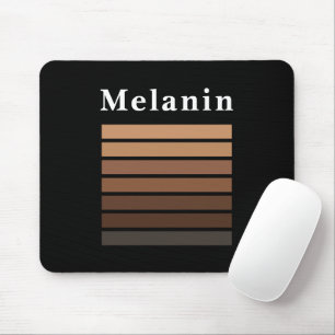 Melanin African American Black History Month Mouse Pad