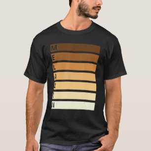 Melanin African American Freedom Queen King Black T-Shirt