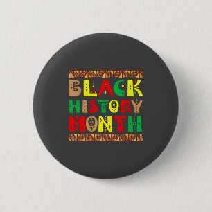Melanin African Roots Black History Month Culture 6 Cm Round Badge