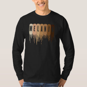 Melanin Afro Black African Black Pride T-Shirt