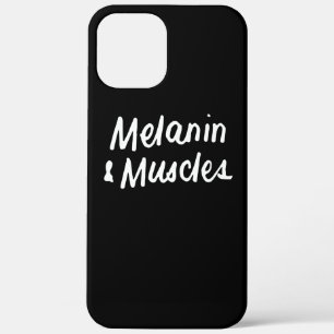 Melanin And Muscles Black Is Beautiful Workout Gym iPhone 12 Pro Max Case