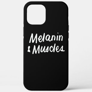 Melanin And Muscles Black Is Beautiful Workout Gym iPhone 12 Pro Max Case