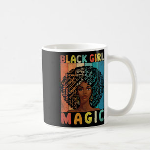 Melanin Black Girl Magic Afro Gifts Melanin Histor Coffee Mug