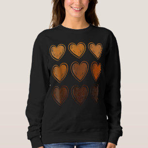 Melanin Black History Month Apparel Melanated He Sweatshirt