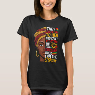 Melanin Black History Month Womens T-Shirt