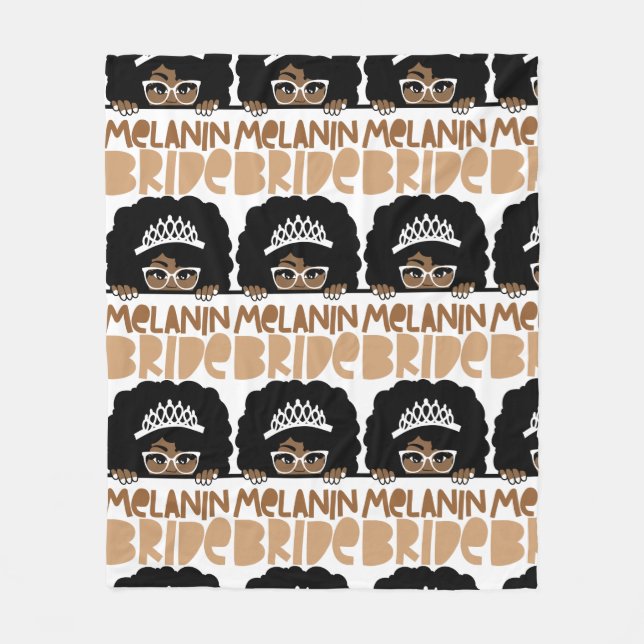 Melanin Bride Blanket (Front)