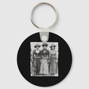 Melanin cowgirls black history month african key ring