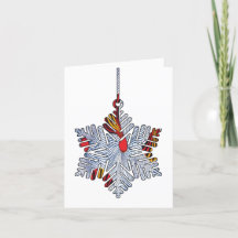 'Melanin' Folding Holiday Card